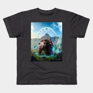 Ursine Sorceress Kids T-Shirt